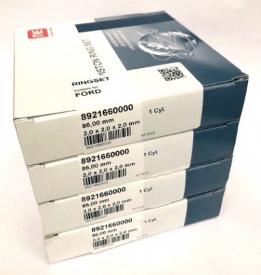 DNJ PR1142 Piston Rings Standard For 1992-2003 Dodge, Jeep B150, B1500, B250 5.2L V8 16V OHV 5211cc